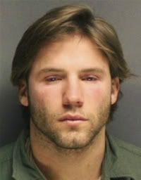 This Tuesday, Nov. 1, 2011 booking photo released by the Suffolk County District Attorney's Office shows New England Patriots wide receiver Julian Edelman, arrested Tuesday and charged with groping a woman during a Halloween party at a Boston nightclub.