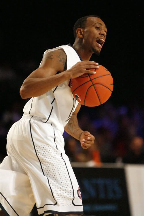 Freshman Ryan Boatright runs the offense in his UConn debut, a 78-76 overtime victory over Florida State Saturday in the Battle 4 Atlantis in Paradise Island, Bahamas.