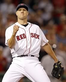 Boston Red Sox closing pitcher Jonathan Papelbon reacts after getting the final out against the New York Yankees during their MLB American League baseball game at Fenway Park in Boston, Massachusetts August 31, 2011.  Boston Red Sox closing pitcher Jonathan Papelbon reacts after getting the final out against the New York Yankees during their MLB American League baseball game at Fenway Park in Boston, Massachusetts August 31, 2011.