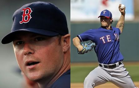 Jon Lester (L), C.J. Wilson (R)