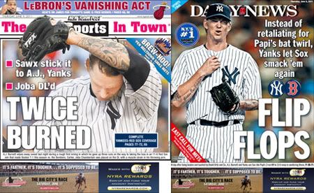 NY Daily News & NY Post Covers for Thursday, June 9, 2011