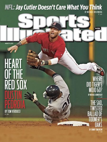 Dustin Pedroia Sports Illustrated Cover