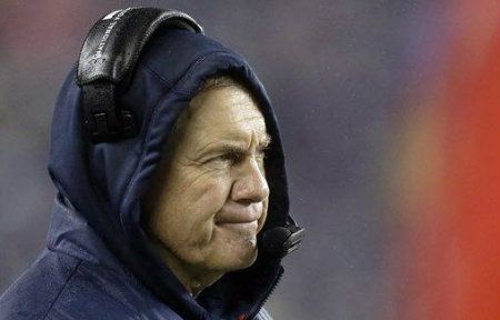 New England Patriots head coach Bill Belichick watches the action against the San Francisco 49ers in the third quarter of an NFL football game in Foxborough, Mass., Sunday, Dec. 16, 2012.