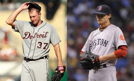 Max Scherzer (L), Clay Buchholz (R)