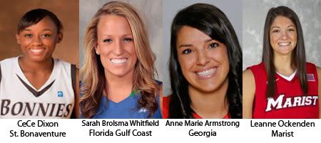 Hotties of the NCAA Women's Tournament Raleigh Region