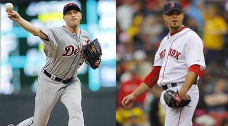 Max Scherzer (L), Josh Beckett (R)