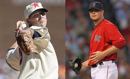 Drew Smyly (L), Jon Lester (R)