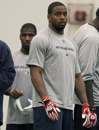 Tavon Wilson #27 of the New England Patriots takes part in the 2012 Rookie Mini Camp under the watchful eyes of defensive coordinator Matt Patricia and head coach Bill Belichick at Gillette Stadium on May 11, 2012 in Foxboro, Massachusetts.