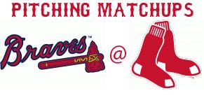 Atlanta Braves @ Boston Red Sox pitching matchups