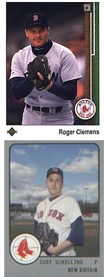 Roger Clemens and Curt Schilling