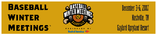 Baseball Winter Meetings in Nashville