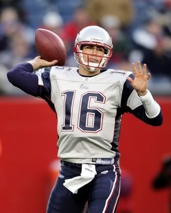 With Brady done for the year it looks like it's all in Matt Cassel's hands.