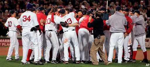 The Red Sox celebrate yet another trip to the postseason.