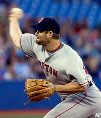 Paul Byrd gave the Red Sox 6 decent innings tonight