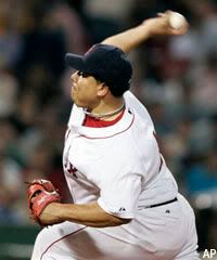 Bartolo Colon was roughed up in his return to the Red Sox.