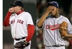 Curt Schilling and Fausto Carmona