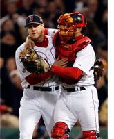 Papelbon and Varitek