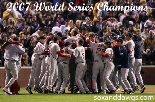 Boston Red Sox 2007 World Series Champions