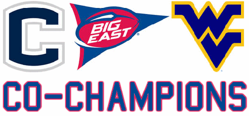UConn and West Virginia are Co-Champions of the Big East