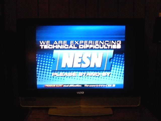 NESN technical difficulties