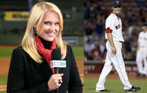 Heidi Watney (L) - Boston Globe Photo, Nick Green (R) - AP Photo