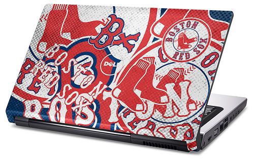 Dell Red Sox themed laptops