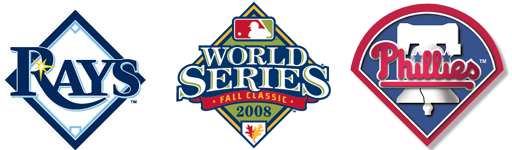 Tampa Bay Rays vs Philadelphia Phillies 2008 World Series