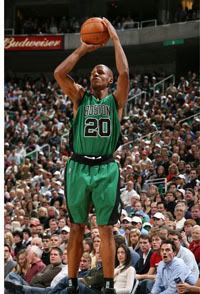 Nothing sweeter than a Ray Allen jumper -NBAE/Getty Photo