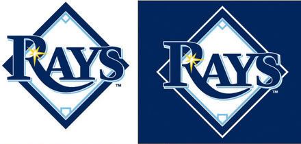 New Tampa Bay Rays logo