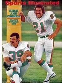 The Glory Days...Csonka and Kiick led Miami to two Super Bowl titles in the 70's