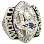 Patriots Super Bowl XXXIX ring