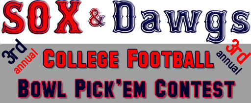 3rd Annual SOX & Dawgs College Bowl Pick'em Contest