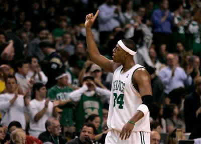 Celtics captain Paul Pierce