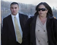 Anthony Alvino and his scheming mother Donna - Courant Photo