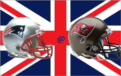 Patriots vs. Buccaneers - October 25, 2009 at Wembley Stadium, London England