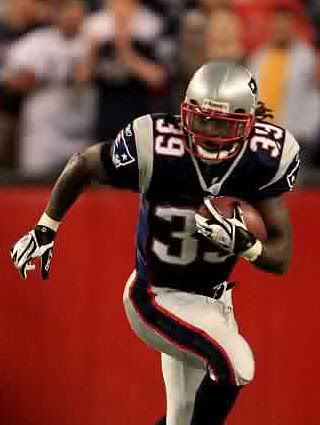 Pats RB Laurence Maroney