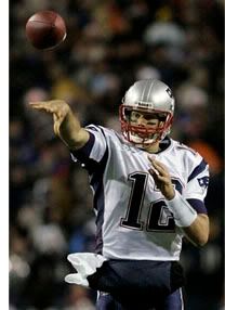 one of Brady's many completions