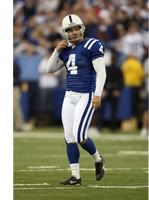 Vinatieri after his first miss at RCA Dome