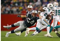 Bruschi chases down Gado - Getty Images
