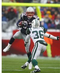 Patriots WR Wes Welker - Sox & Dawgs file photo