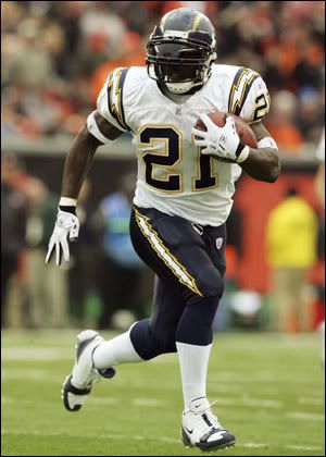 Chargers RB LaDainian Tomlinson