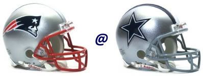 Patriots at Cowboys - Week 6