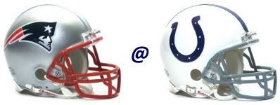 Patriots at Colts - Week 9