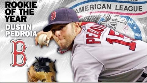 Dustin Pedroia 2007 AL Rookie of the Year - MLB.com Image
