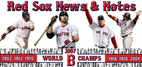 Red Sox News & Notes @ SOX & Dawgs