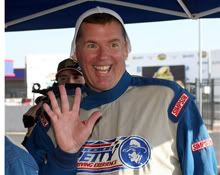 Randy Edsall at Charlotte Motor Speedway - AP Photo