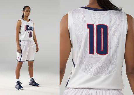 UConn women's Nike HyperElite Uniforms