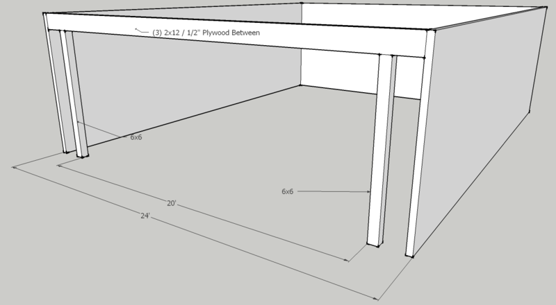 20 Header Over Garage Door Page 3 Framing Contractor Talk