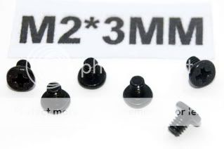 SET OF SCREWS DELL D620 D630 D630c M2300 ATG LAPTOP X64  