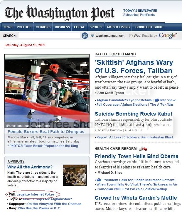 WaPo Front Page